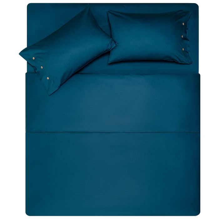 КПБ 1.5сп ARDESTO Mix&Match, пододеяльник 160х220см, простынь 180х240см, наволочки (2) 50х70см, 100% хлопок, сатин, синий