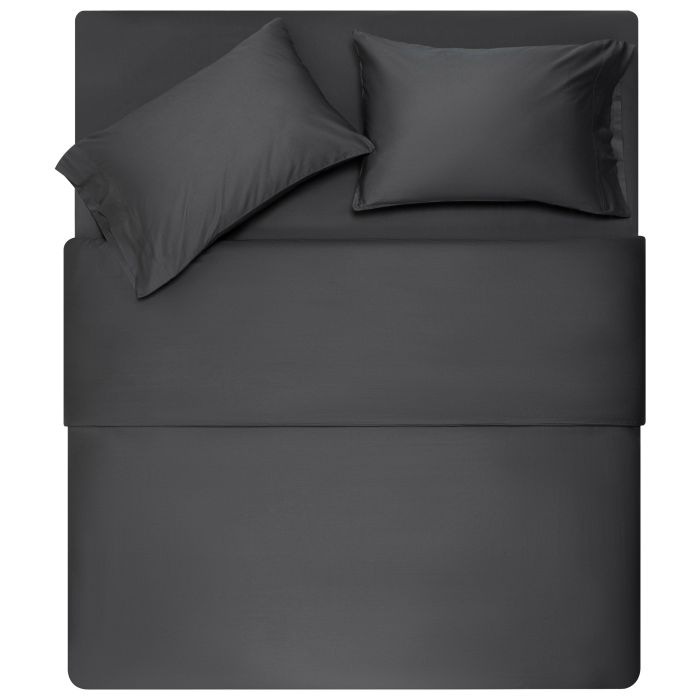 КПБ 2.0сп ARDESTO Mix&Match Premium, пододеяльник 200х220см, простынь 240х260см, наволочки (2) 50х70см, 100% хлопок, сатин, серы