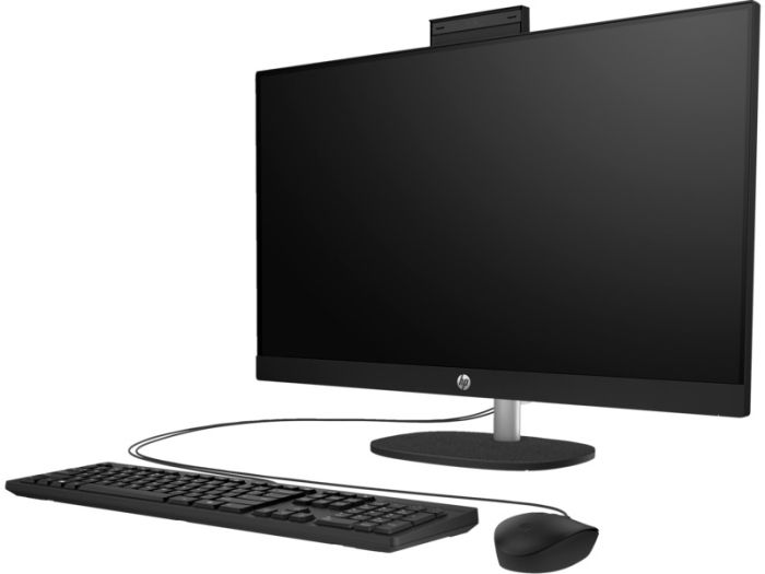 ПК Моноблок HP All-in-One 27" FHD IPS AG, Intel i5-1335U, 16GB, F512GB, UMA, WiFi, кл+м, DOS, черный