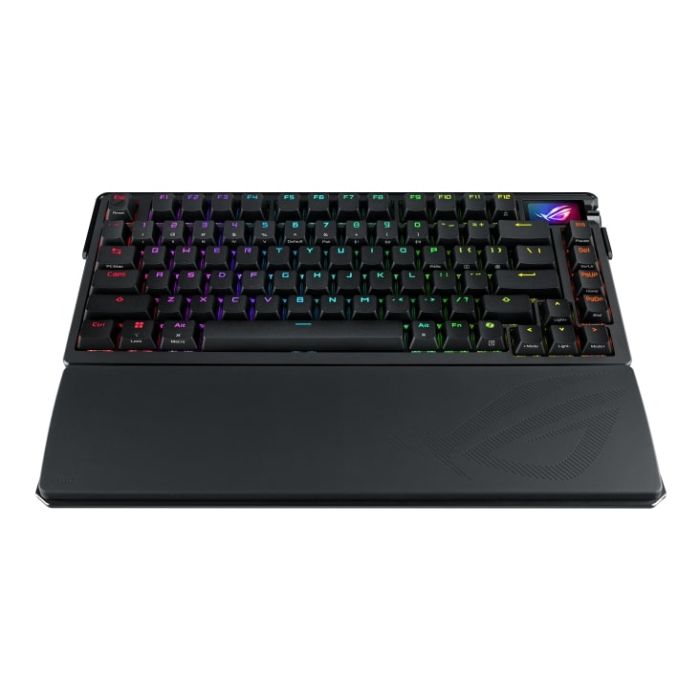 ASUS Keyboard mechanical ROG Azoth Extreme 81key, NX Snow, USB-A/WL/BT, EN, RGB, black