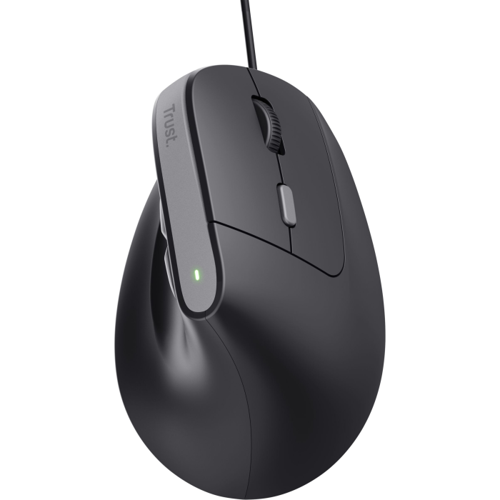 Мышь Trust Bayo 2 Ergonomic, USB-A, черный