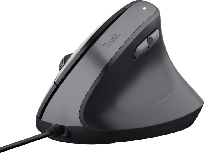 Мышь Trust Bayo 2 Ergonomic, USB-A, черный