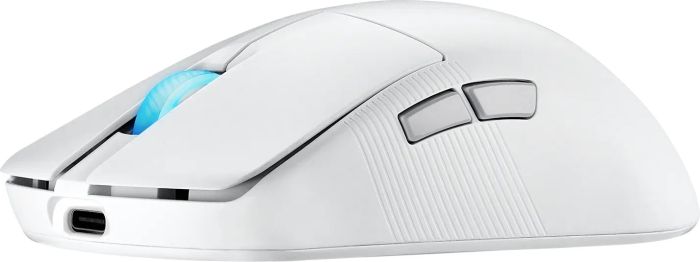 Миша ASUS ROG Harpe Ace Mini, USB-A/WL/BT, білий