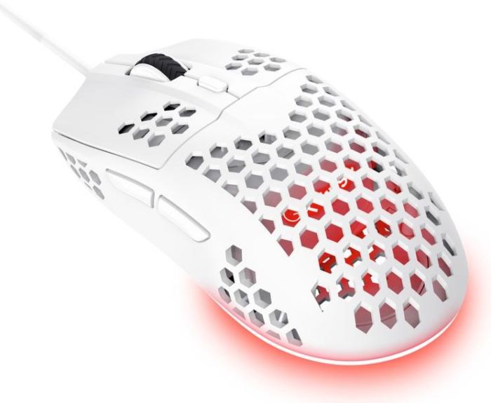 Мышь Trust GXT 928 Helox, USB-A, білий