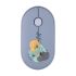 Миша 2E MF300 FLORA:MALLOW Silent WL BT, синій