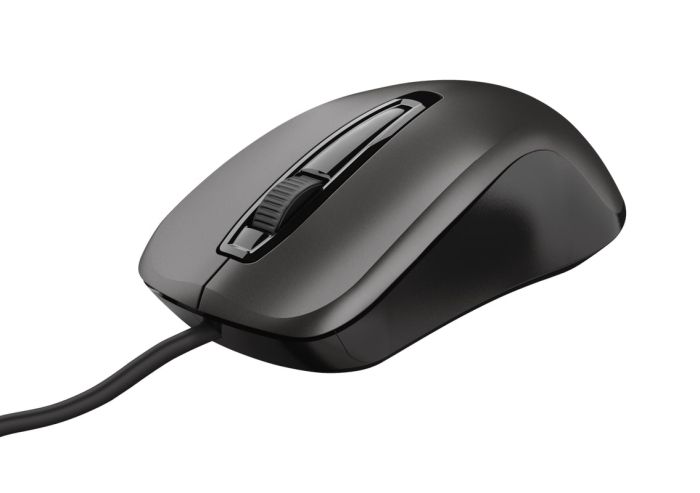 Mouse Trust Carve, USB-A, Чорний