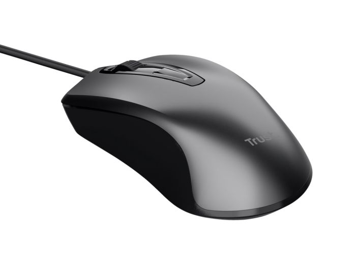 Mouse Trust Carve, USB-A, Чорний