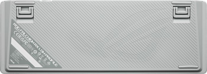 Клавіатура механічна ASUS ROG Falchion RX Low Profile, 68key, Red Switch, USB-A/WL/BT, EN/UK, RGB, білий