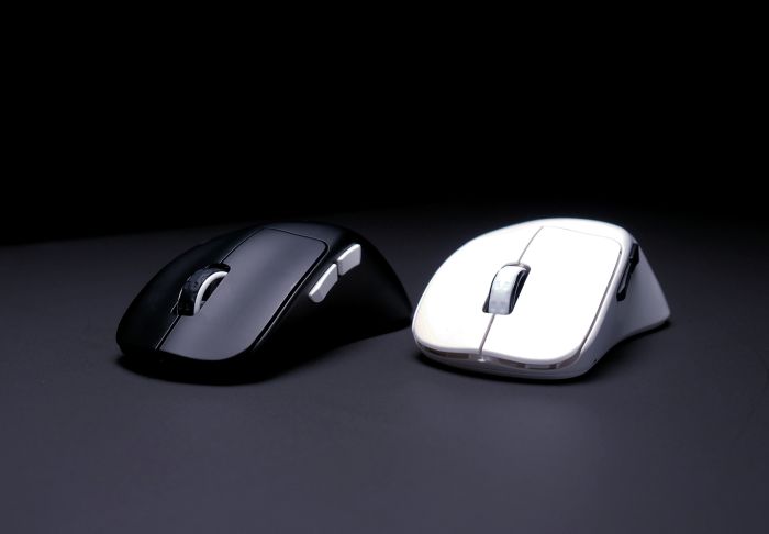 Mouse Cherry Xtrfy M64 PRO, 8K, WL/USB-A, RGB, білий
