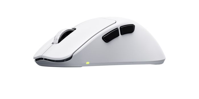 Mouse Cherry Xtrfy M64 PRO, 8K, WL/USB-A, RGB, білий
