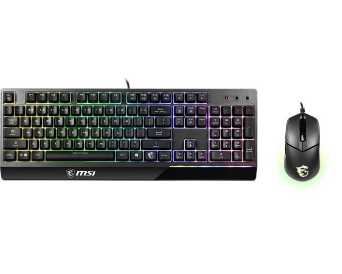 MSI Combo keyboard and mouse Vigor GK30 COMBO UA USB, EN/UKR/RU, RGB black