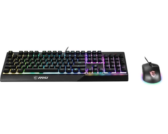 MSI Combo keyboard and mouse Vigor GK30 COMBO UA USB, EN/UKR/RU, RGB black