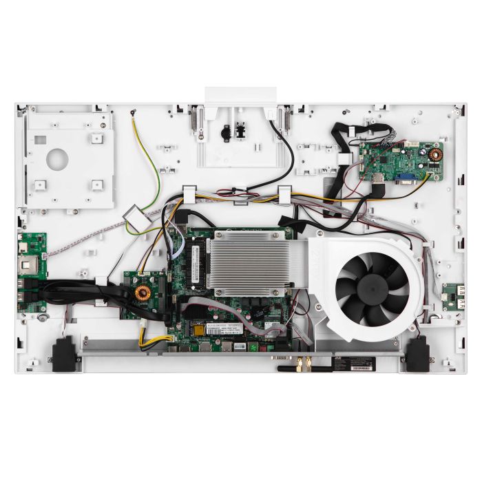Комп'ютер персональний моноблок 2E Rational K10 27" FHD IPS Intel i5-12400, 16Gb, F512GB, UMA, B660, кл+м, FreeDos, білий