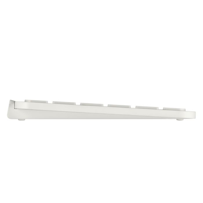 Membrane keyboard Keychron B6 Pro, USB/WL/BT, ivory white
