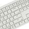 Membrane keyboard Keychron B6 Pro, USB/WL/BT, ivory white