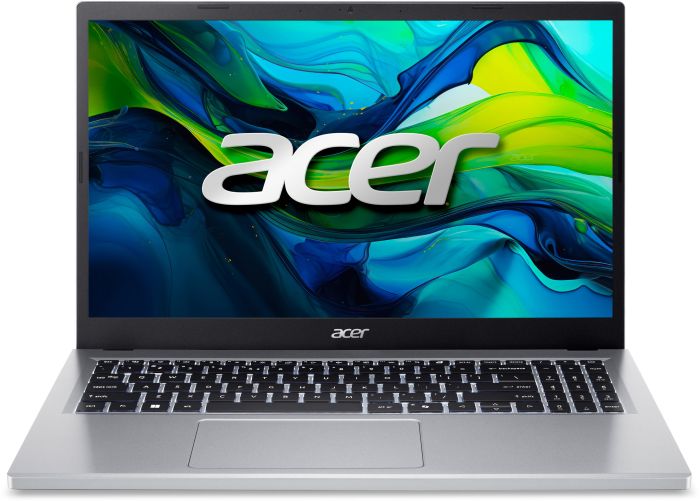 Ноутбук Acer Aspire Go AG15-32P 15.6" FHD IPS, Intel C N150, 8GB, F512GB, UMA, Lin, серебристый