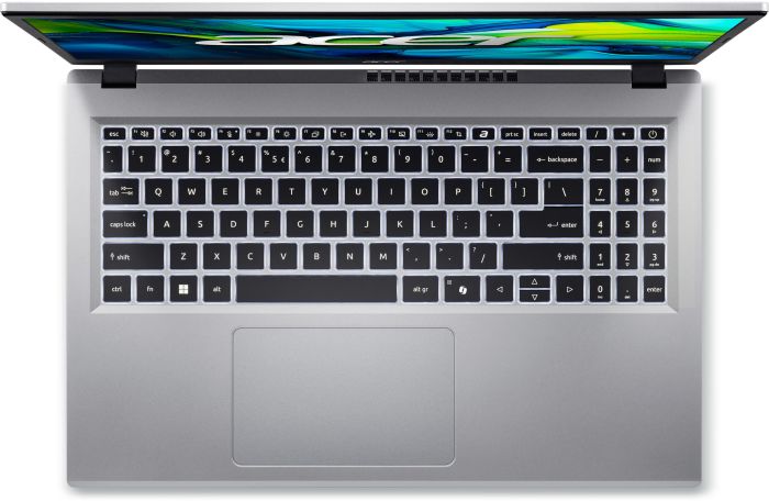 Ноутбук Acer Aspire Go AG15-32P 15.6" FHD IPS, Intel C N150, 8GB, F512GB, UMA, Lin, серебристый