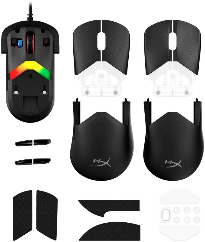 Миша HyperX Pulsefire SAGA, RGB, USB-A, чорний