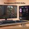 Миша HyperX Pulsefire SAGA PRO, RGB, USB-A/WL/BT, чорний