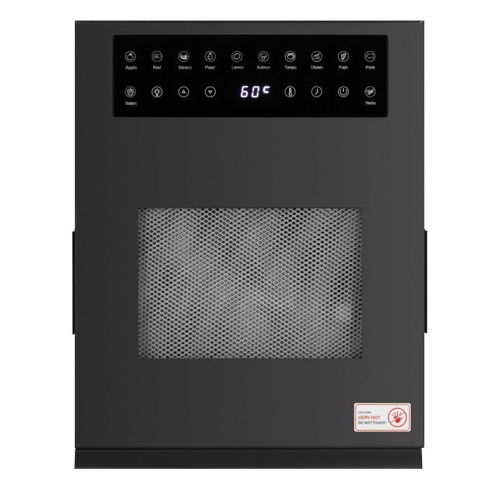 Сушка для продуктов   , 850Вт, поддонов -12x3см, макс-70°С, таймер, электр. управление, нерж., черный ARDESTO FDB-1242