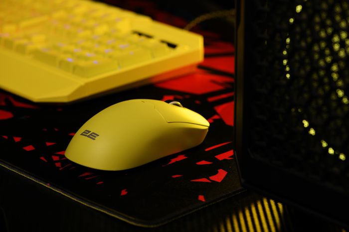 2E GAMING Mouse MG355 WL, USB-A/WL, yellow