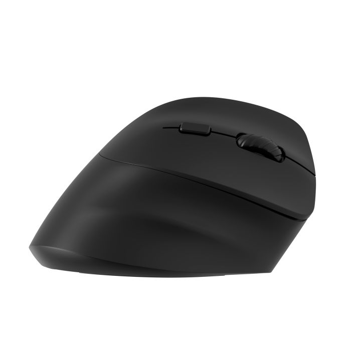 Миша 2E MF325 Silent, WL/BT, вертикальна, чорний