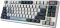 Клавіатура механічна MSI FORGE GK600 TKL W SKY UA 104key, mechanical Linear, USB-A, Wireless, Bluetooth, EN/UKR/RU, RGB, білий