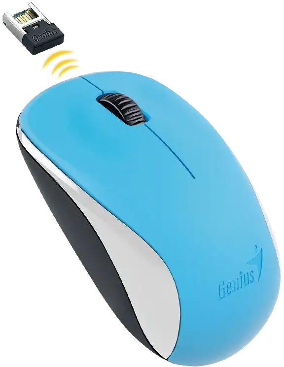 Миша Genius NX-7000, WL, синій
