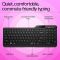 HP Keyboard membrane 460 Multi-Device key, BT, EN/UK, black