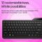 HP Keyboard membrane 460 Multi-Device key, BT, EN/UK, black