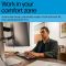 Клавиатура мембранная HP 680 Comfort Dual-Mode 111key, BT, EN/UK, чёрный