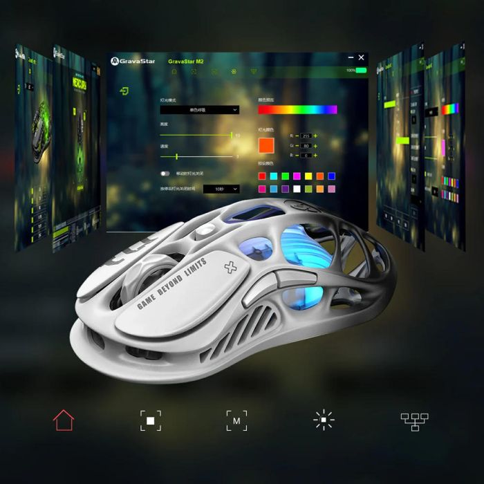 GravaStar  Mercury M1 Pro Wireless Gaming Mouse