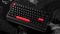 Mechanical keyboard Lemokey X4 84Key, Keychron Brown, USB-A, QMK/VIA, Hot-Swap, EN/UKR, RGB, чорний