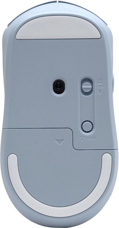 Мышь HP 400 Quiet, WL/BT, голубой