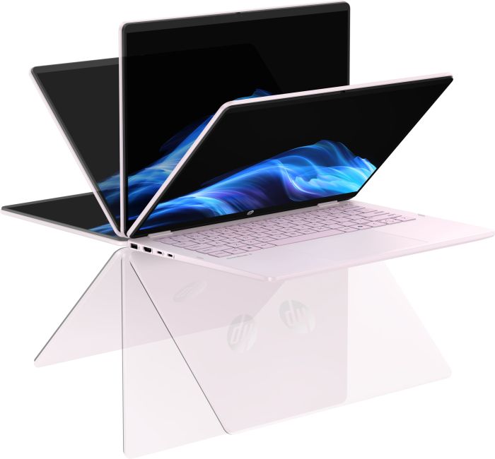 HP Notebook OmniBook 5 Flip x360 14" WUXGA IPS Touch, Intel 5-120U, 16GB, F512GB, UMA, DOS, pink