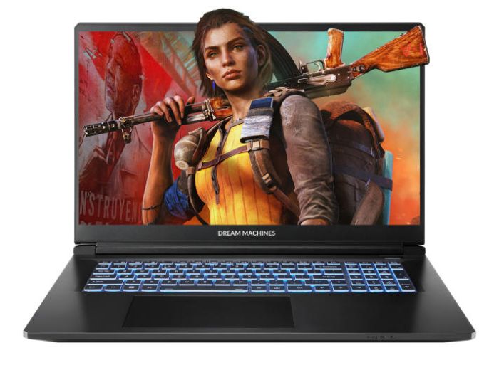 Dream Machines Notebook RT5060-17 17.3FHD IPS, AMD R7-260, 32GB, F1TB, NVD5060-8, DOS, black