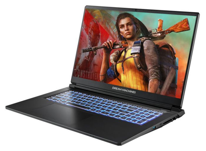 Dream Machines Notebook RT5060-17 17.3FHD IPS, AMD R7-260, 32GB, F1TB, NVD5060-8, DOS, black