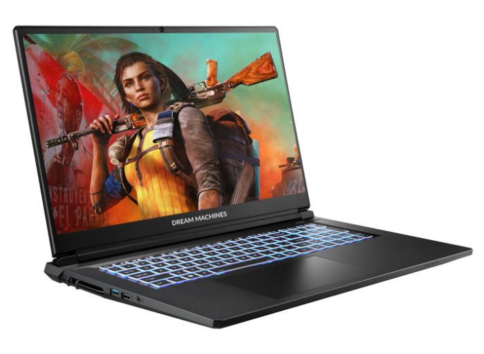 Dream Machines Notebook RT5060-17 17.3FHD IPS, AMD R7-260, 32GB, F1TB, NVD5060-8, DOS, black