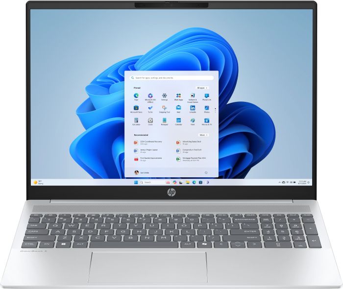 HP Notebook OmniBook 5 16-ag1004ua 16" WUXGA IPS AG, AMD AI 5 340, 16GB, F512GB, UMA, Win11, silver