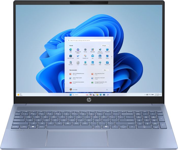 HP Notebook OmniBook 5 16-af1008ua 16" WUXGA IPS AG, Intel U7-255U, 32GB, F1TB, UMA, DOS, blue