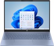 Ноутбук HP OmniBook 5 16-af1006ua 16" WUXGA IPS AG, Intel U5-225U, 16GB, F512GB, UMA, DOS, блакитний