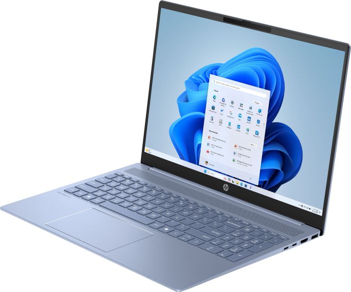 HP Notebook OmniBook 5 16-af1006ua 16" WUXGA IPS AG, Intel U5-225U, 16GB, F512GB, UMA, DOS, sky blue