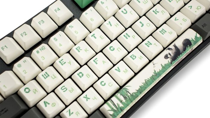 Mechanical keyboard Varmilo APT87 Panda R2, C-TK Brown, WL/USB-A, White Led