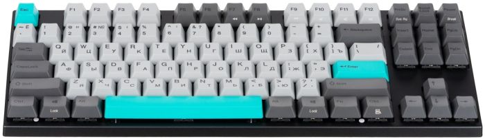 Клавіатура механічна Varmilo APT87 Moonlight, C-TK Red, WL/USB-A, ENG/UKR, White Led
