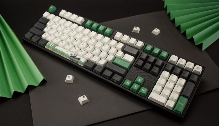 Клавіатура механічна Varmilo APT108 Panda R2, Daisy L, WL/USB-A, ENG/UKR, White Led