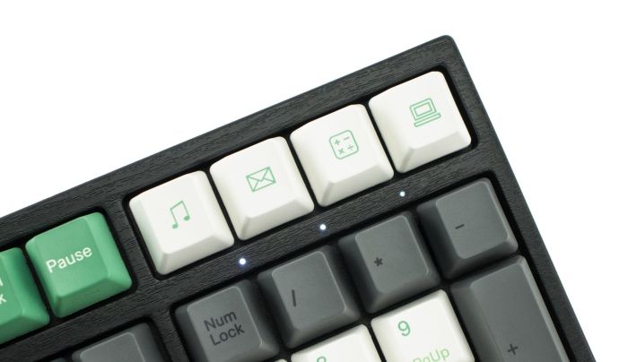 Клавіатура механічна Varmilo APT108 Panda R2, C-TK Red, WL/USB-A, ENG/UKR, White Led