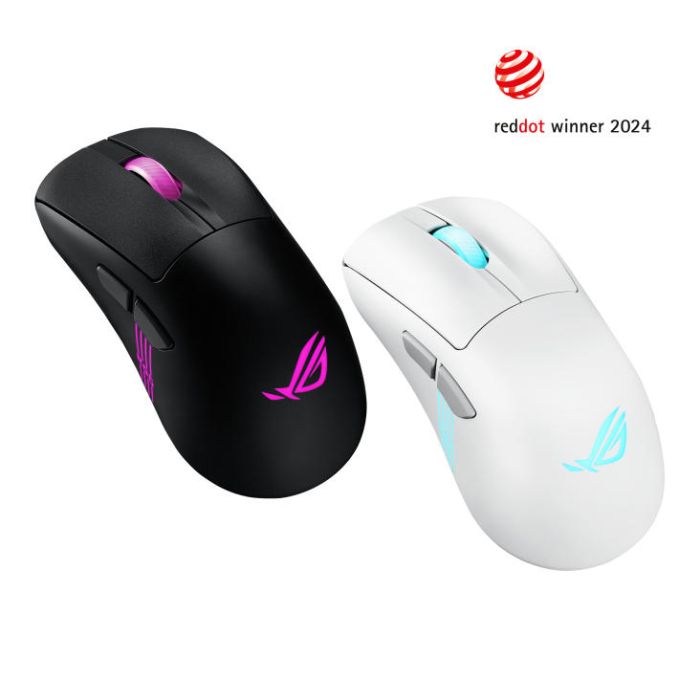 ASUS Mouse ROG Keris II Origin, RGB, USB-A/WL/BT, black