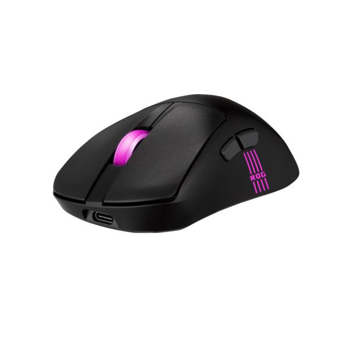 ASUS Mouse ROG Keris II Origin, RGB, USB-A/WL/BT, black