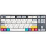 Клавіатура механічна Varmilo APT87 CMYK, K-Prestige Silent, WL/USB-A, ENG/UKR, White Led
