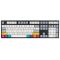 Клавиатура механическая Varmilo APT108 CMYK, Daisy L, WL/USB-A, White Led